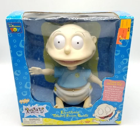 1998 Nickelodeon Rugrats TOMMY PICKLES Electronic Talking Room Guard by Thinkway Cover
