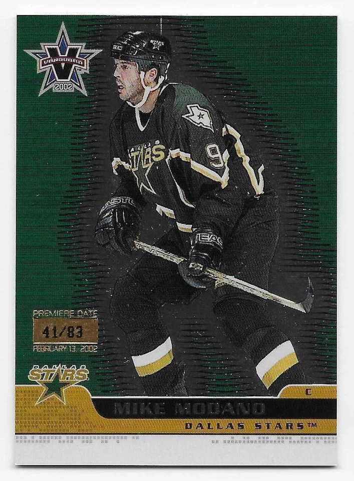 01/02 VANGUARD PREMIERE DATE PARALLEL Hockey /83 (#1-130) U-Pick From List - Image 1 of 1