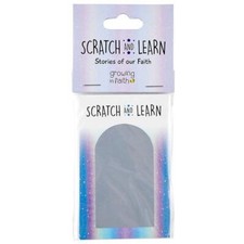 Scratch & Learn Card Saints for Girls 10 Per Pack 12 Packs Per Box Size 2.5X4 in