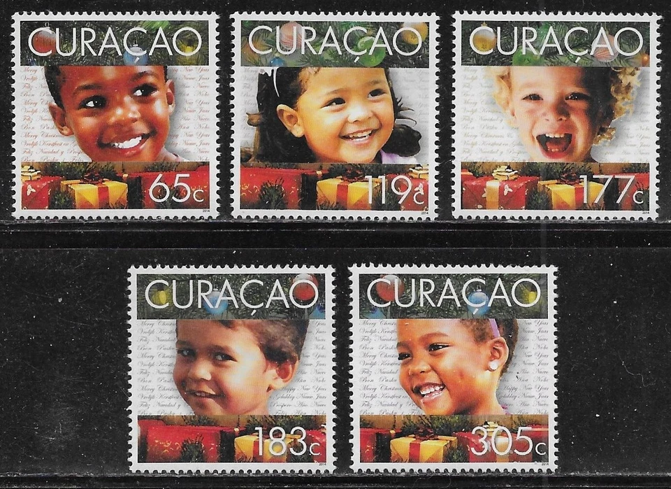 Curazao Scott # 210 - 214 MNH Foto 1 de 1