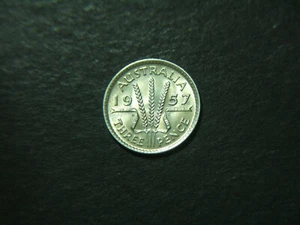 1957 Australian Threepence - Bild 1 von 2