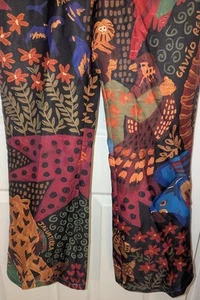 Unbranded Women's Multicolor Wide Leg Pants Size Large - Picture 1 of 3