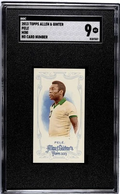 2013 Topps Pele Allen & Ginter NO CARD NUMBER ON BACK  "RARE" #130 SGC 9 - Image 1 of 2