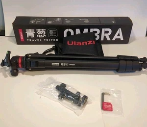 Ulanzi Ombra MT-55 Travel Ball-head 360 Degree Tripod w/adjustable legs - Black - Picture 1 of 8