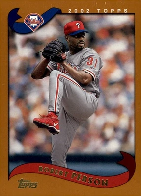 2002 Topps #394 Robert Person Philadelphia Phillies - Image 1 of 2
