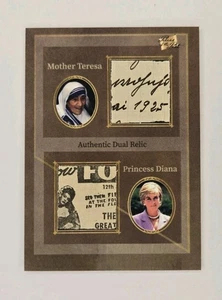 2025 Stücke der Vergangenheit Mutter Teresa Prinzessin Diana historische Reliquie handgeschrieben - Bild 1 von 8