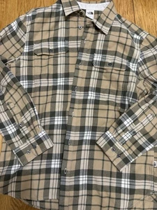 The Northface Men’s Plaid Flannel Shirt Size￼Extra Large - Picture 1 of 6