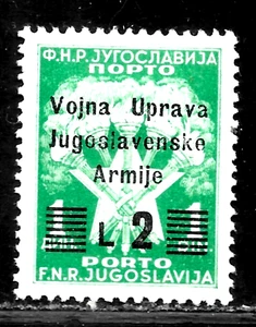 HICK GIRL-OLD MINT YUGOSLAVIA-LJUBLJANA SC#J21 POSTAGE DUE A5429 - Picture 1 of 2