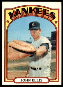 1972 Topps John Ellis New York Yankees #47 - Picture 1 of 2
