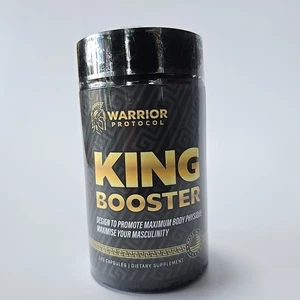 Warrior Protocol King Booster - Maximize Your Masculinity 120 Capsules - Picture 1 of 7