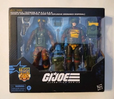 G.I. Joe Classified - #126 Roadblock & Tripwire M.A.C.L.E.O.D. Tiger Force Foto 1 de 3