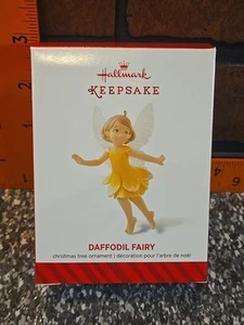Hallmark Keepsake Christmas Ornament Flower Daffodil Fairy Messenger 2014 - Picture 1 of 8
