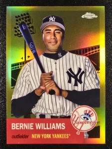 Topps 2022 cromo platino #336 Bernie William refractor oro verdadero/50 - Imagen 1 de 2