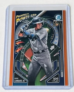 Bowman Chrome George Lombard Jr. 2024 Prospect Power-Up naranja/25 - Imagen 1 de 2
