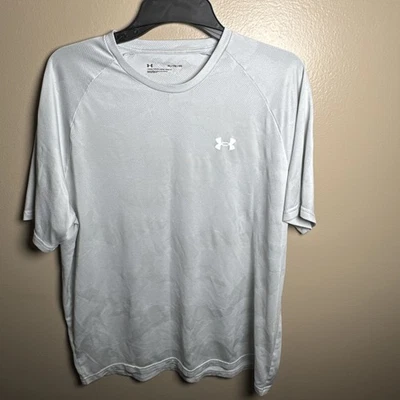 Camiseta deportiva Under Armour para hombre - gris camuflada talla XL Foto 1 de 4