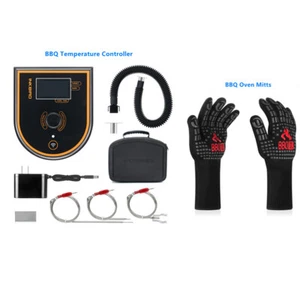 Inkbird Smoker Fan Temperature Controller Thermometer + BBQ Pellet Smoker Tube - Picture 1 of 12