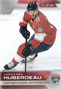 2021-22 TOPPS NOW NHL STICKER FLORIDA PANTHERS JONATHAN HUBERDEAU #334 - Picture 1 of 1