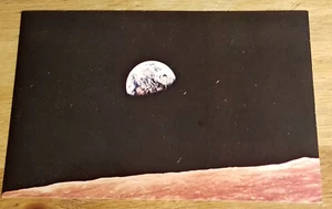 Postal Kennedy Centro Espacial Tierra del Apolo 8 PC década de 1960 color acoplamiento - Imagen 1 de 1