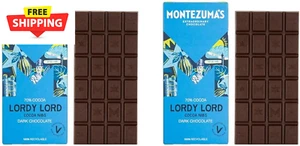 Montezuma'S Absolute Black, 100% Cocoa, Dark Chocolate, Gluten Free & Naturally - Picture 1 of 15