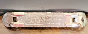 Vintage Hamms Beer Bottle Opener Metal Advertising St Paul MN San Francisco CA - Picture 1 of 3