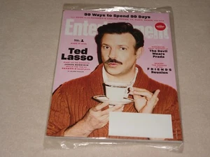 TED LASSO * JASON SUDEIKIS July 2021 ENTERTAINMENT WEEKLY MAGAZINE NEW * SEALED - Picture 1 of 6