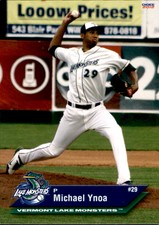 2012 Vermont Lake Monsters Choice Update #5 Michael Ynoa Dominican Republic Card