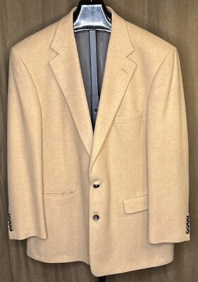 Blazer Chaqueta Larga Hombre 46 Cabello Camel Náutica De Colección Tranquilo Lujo Dinero Antiguo Foto 1 de 4
