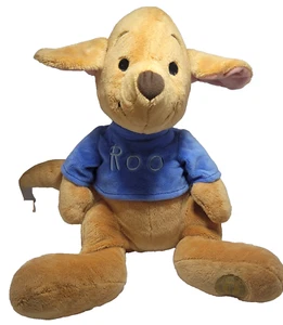 TIENDA DISNEY TECHO ESTAMPADO de WINNIE THE POOH PELUCHE PELUCHE 13" KANGA-ROO - Imagen 1 de 19