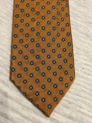 Corbata The Locker Room naranja azul J.Z Richards 59 pulgadas estampado floral pequeño Foto 1 de 4