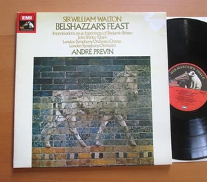 SAN 324 Walton Belshazzar's Feast Andre Previn 1972 EMI Gatefold EX/VG - Picture 1 of 7