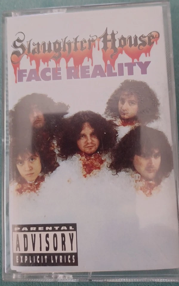 Face Reality by Slaughter House (Cassette,1991, Metal Blade) Promotional Cutout - Image 1 of 1
