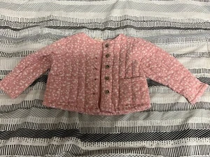 JESSICA SIMPSON Girl Toddlers Pink Floral Quilted Jacket size 3T - Picture 1 of 7