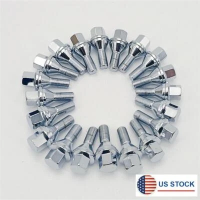 20PCS Car Lug Bolt Fits For Jeep Renegade ProMaster City Fiat 500 X L 2015 -2022 - Image 1 of 4