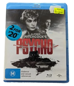 Psycho Blu-ray Alfred Hitchcock Anthony Perkins Thriller Region B NEW - Picture 1 of 4