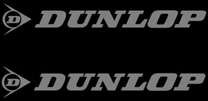 Custom Dunlop 1 Pair Vinyl Decal JDM Motorcycle Multiple Colors and Sizes - Picture 1 of 40