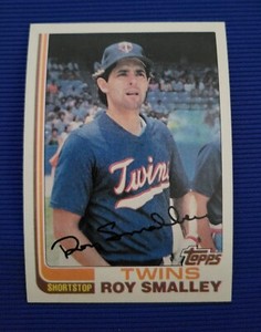 1982 TOPPS #767 ROY SMALLEY MINNESOTA TWINS NM-MT OR BETTER 1987 WS CHAMP 🏆