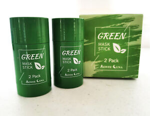 Green Tea Deep Cleanse Clay Mask Stick 2 pack - Blackhead Remover & Moisturising