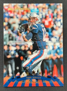 2018 Donruss '98 Tribute New England Patriots Football Card #1998-1 Tom Brady