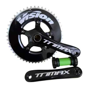 FSA Trimax Vision 172.5mm 52T 36T 11 speed Road bike Aero Crankset Fit Shimano - Imagen 1 de 11