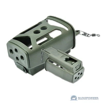 CARPZOOM CARP ZOOM FANATIC PROFI FEEDER FUTTERKORB MIT AUSTAUSCHGEWICHTEN, MADENKORB NEU