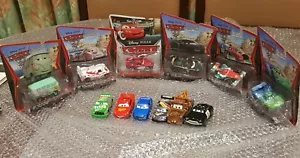 100% GENUINE Disney Pixar Cars 2 bundle HAMILTON,Maserati,etc Diecast New & 6Use - Picture 1 of 10