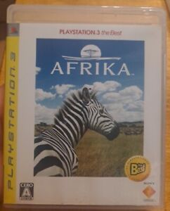 Afrika the Best PS3 PlayStation 3 NTSC-J Japan Import BCJS 70008 US Seller CIB 