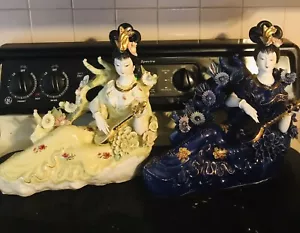 japanese porcelain figure playing mandala - Picture 1 of 7
