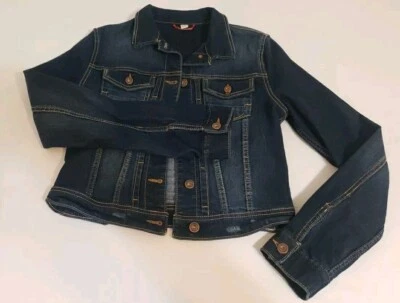 Chaqueta de mezclilla azul Union Bay para mujer talla pequeña  Foto 1 de 4