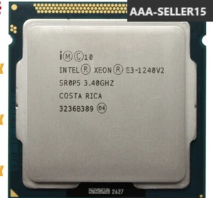 Intel Xeon E3-1240 V2 SR0P5 3.4GHz 8MB 4-Core LGA 1155 Workstation Processor 69W - Picture 1 of 1
