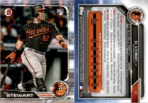 DJ Stewart 2019 Bowman Baseball Card 67  Baltimore Orioles
