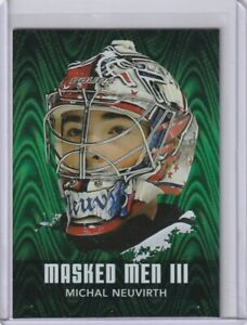 2010-11 ITG Between the pipes Masked Men 3 Michal Neuvirth Emerald MM-35