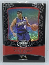 MIKE BIBBY 2007-08 TOPPS ECHELON RED #01/50 SACRAMENTO KINGS