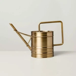 1L Brass Metal Watering Can - with Magnolia - Picture 1 of 4