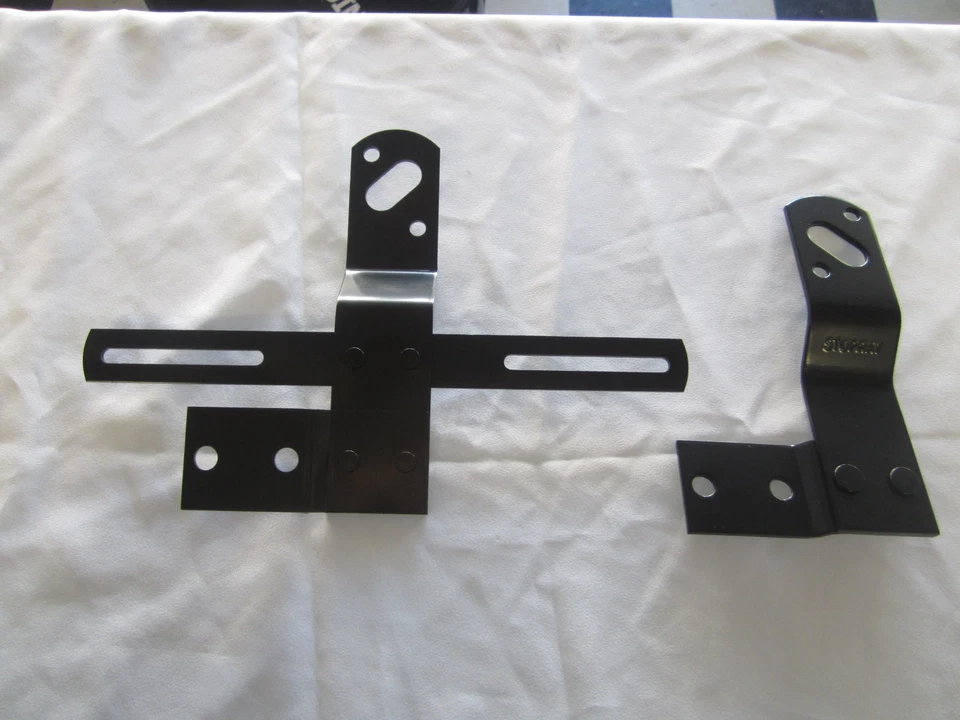 TAIL LIGHT BRACKETS 1953 CHEVROLET TRUCK GMC  TRUCK BLACK BRACKETS - Image 1 of 1